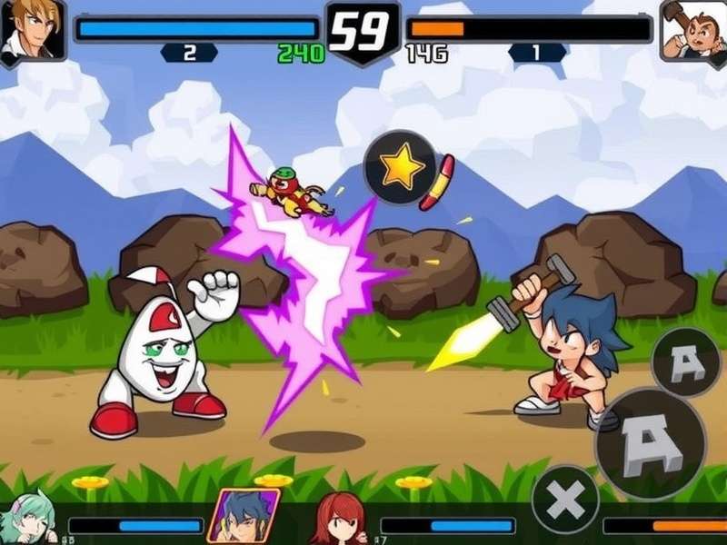 Mighty Mash Melee Combo Attack