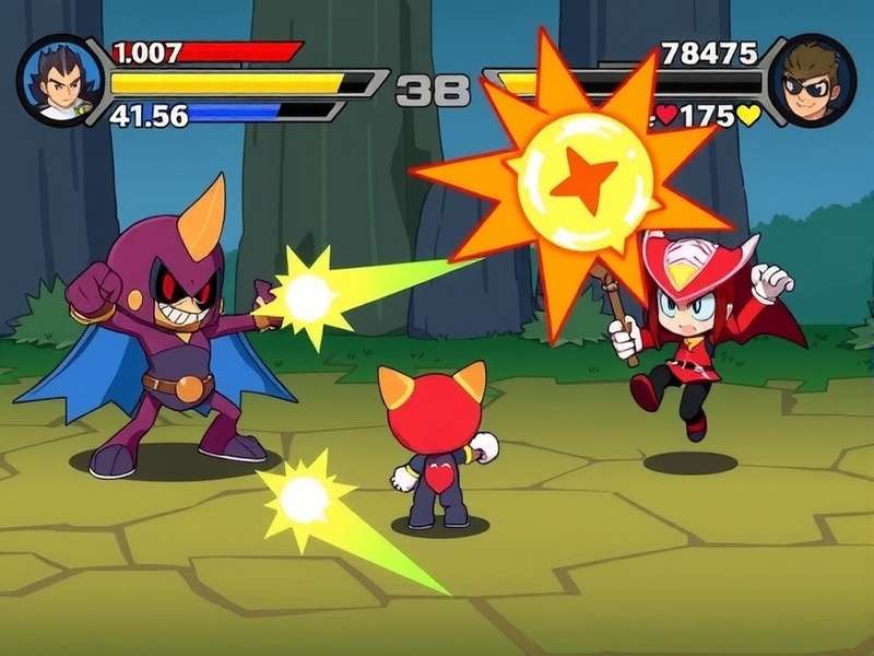 Mighty Mash Melee Gameplay Screenshot